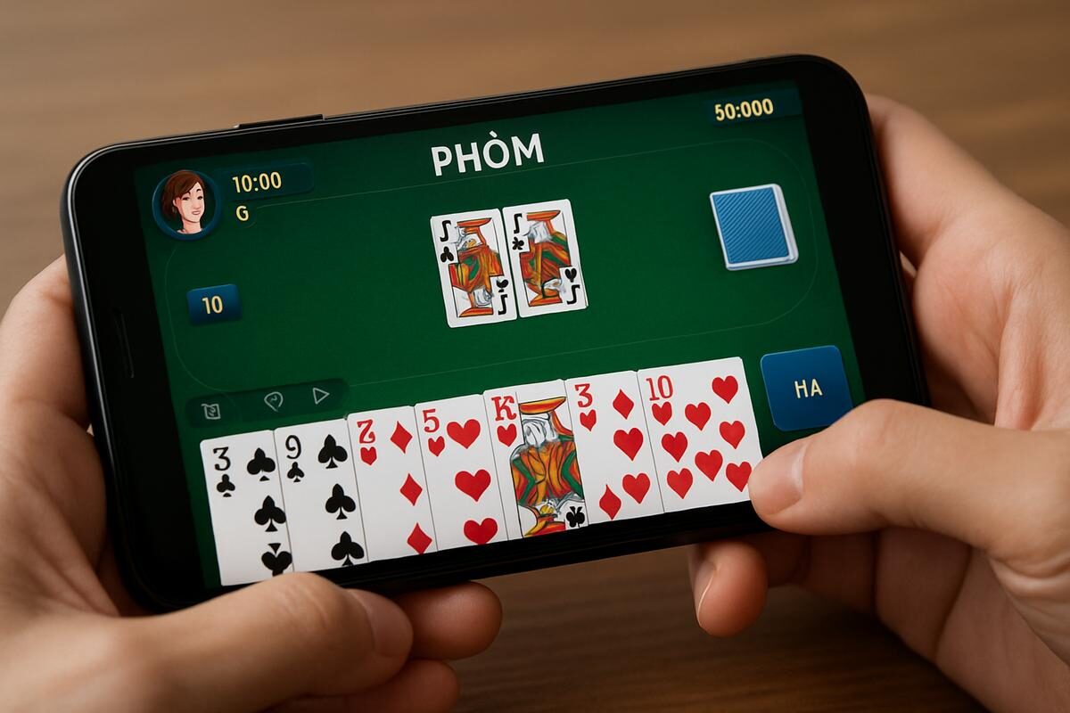 chơi phỏm online ứng dụng đánh bài phỏm trực tuyến an toàn