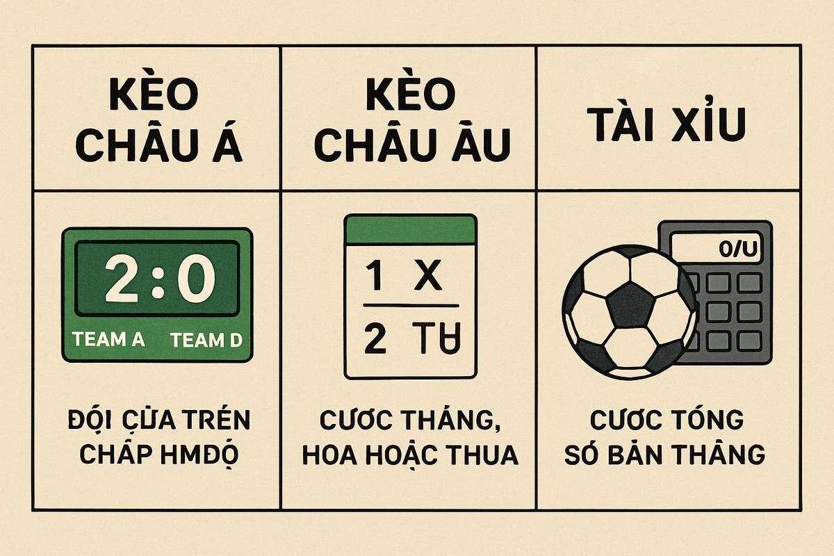 hướng dẫn cách đọc kèo bóng đá cơ bản và nâng cao