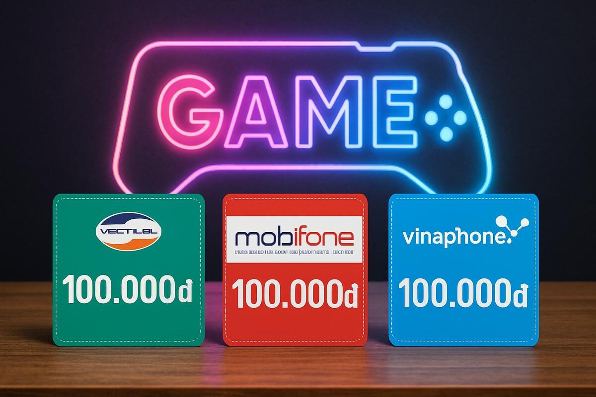thẻ cào Viettel Mobifone Vinaphone nạp tiền game 789club