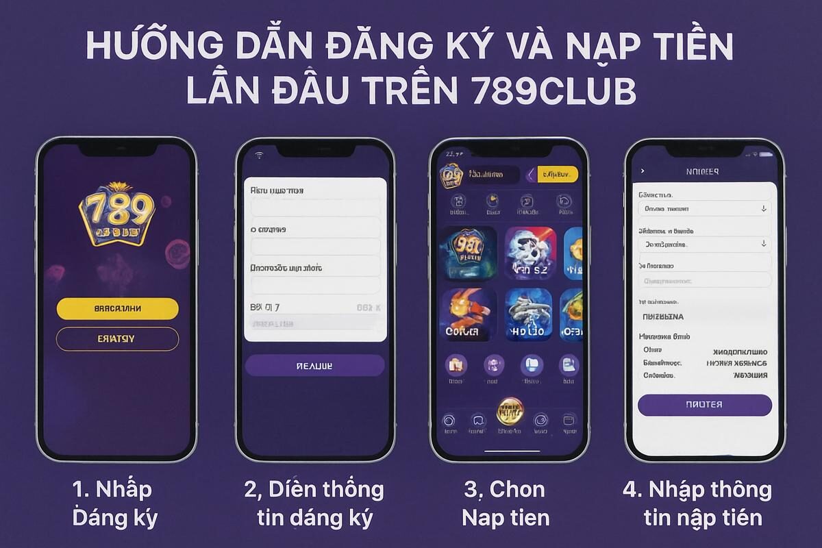 hướng dẫn nạp tiền lần đầu 789club cách nhận khuyến mãi