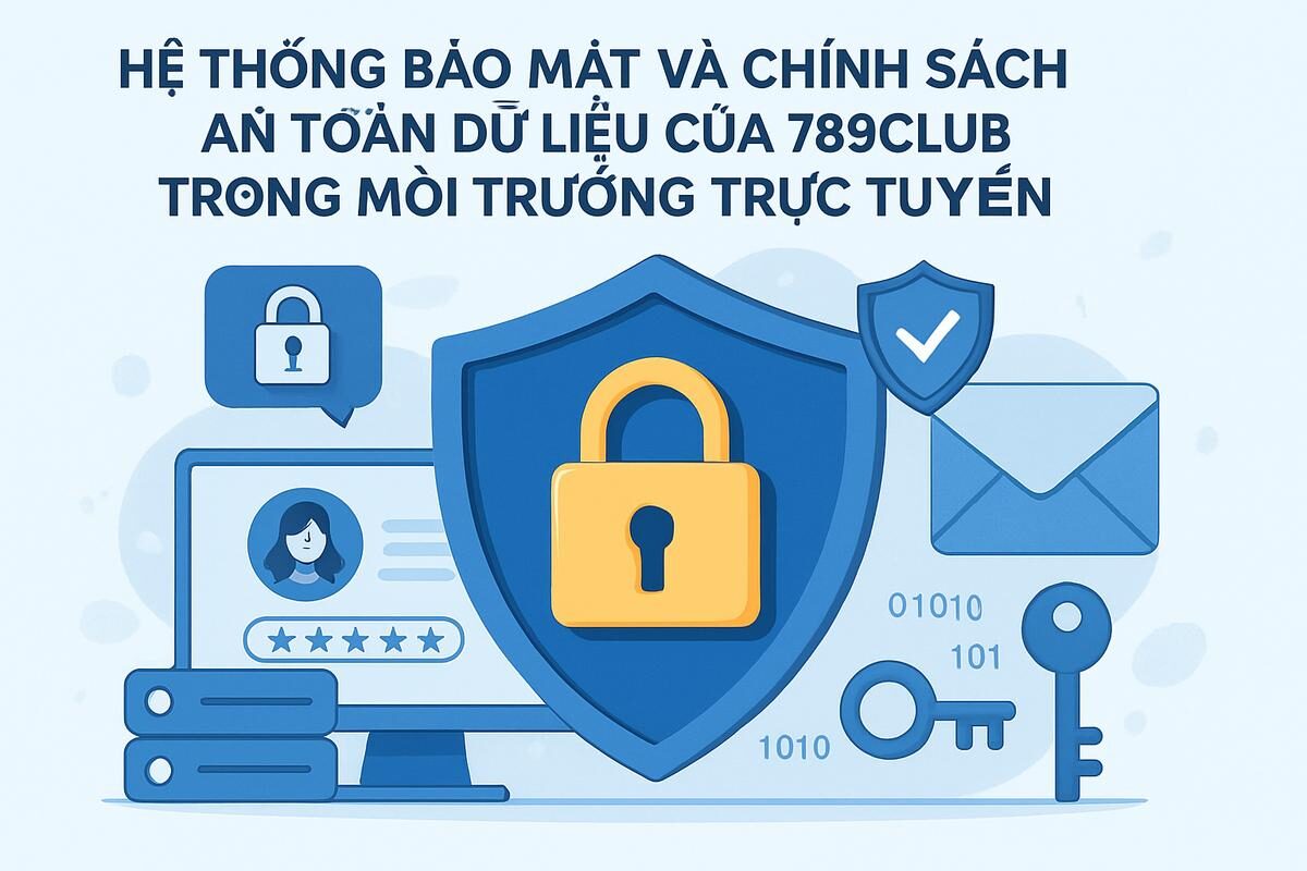 Hệ thống bảo mật và chính sách an toàn dữ liệu của 789club trong môi trường trực tuyến